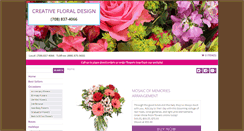 Desktop Screenshot of creativefloralandgifts.com